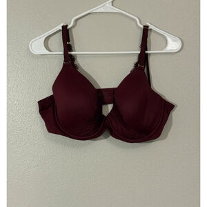 Soma Embraceable Perfect Coverage Elegant Purple Lace Convertible Bra 40C